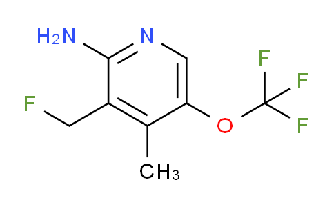 AM192074 | 1803459-90-6 | 2-Amino-3-(fluoromethyl)-4-methyl-5-(trifluoromethoxy)pyridine