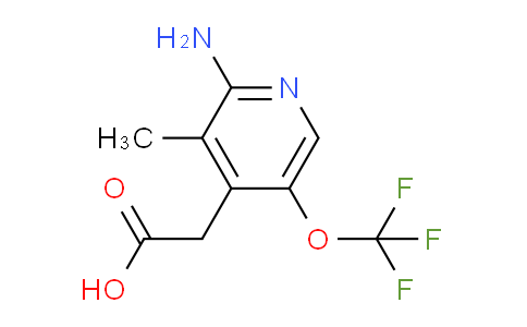 2-Amino-3-methyl-5-(trifluoromethoxy)pyridine-4-acetic acid