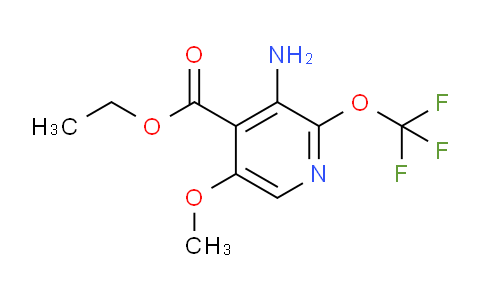 Ethyl 3-amino-5-methoxy-2-(trifluoromethoxy)pyridine-4-carboxylate