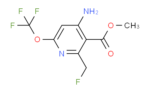 AM192093 | 1804615-25-5 | Methyl 4-amino-2-(fluoromethyl)-6-(trifluoromethoxy)pyridine-3-carboxylate