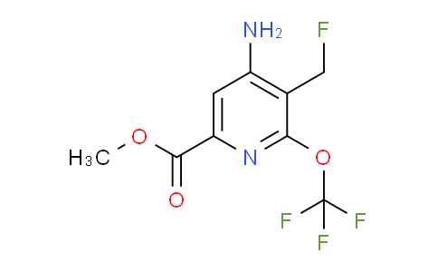 AM192095 | 1806193-10-1 | Methyl 4-amino-3-(fluoromethyl)-2-(trifluoromethoxy)pyridine-6-carboxylate