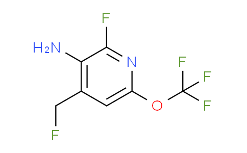 AM192096 | 1803979-76-1 | 3-Amino-2-fluoro-4-(fluoromethyl)-6-(trifluoromethoxy)pyridine