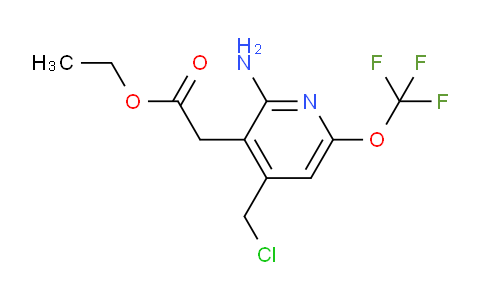 AM19210 | 1803989-02-7 | Ethyl 2-amino-4-(chloromethyl)-6-(trifluoromethoxy)pyridine-3-acetate
