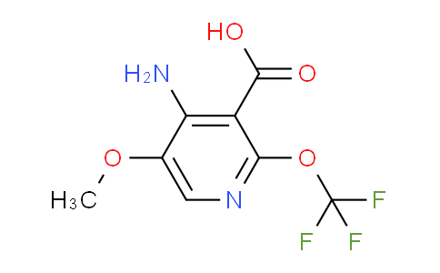 AM192104 | 1806094-58-5 | 4-Amino-5-methoxy-2-(trifluoromethoxy)pyridine-3-carboxylic acid