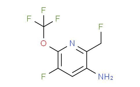 AM192105 | 1803531-32-9 | 3-Amino-5-fluoro-2-(fluoromethyl)-6-(trifluoromethoxy)pyridine