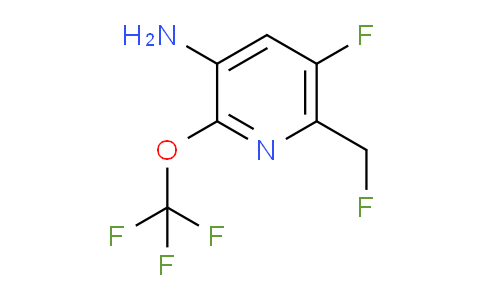 AM192107 | 1804028-44-1 | 3-Amino-5-fluoro-6-(fluoromethyl)-2-(trifluoromethoxy)pyridine