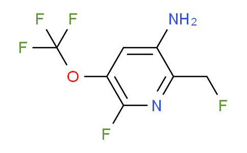 AM192122 | 1803535-42-3 | 3-Amino-6-fluoro-2-(fluoromethyl)-5-(trifluoromethoxy)pyridine