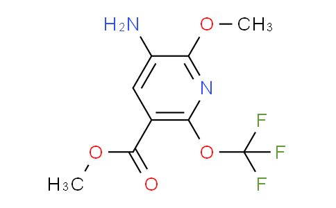 AM192123 | 1804430-62-3 | Methyl 3-amino-2-methoxy-6-(trifluoromethoxy)pyridine-5-carboxylate