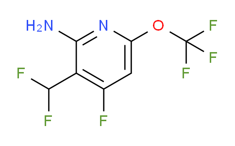 AM192124 | 1804587-57-2 | 2-Amino-3-(difluoromethyl)-4-fluoro-6-(trifluoromethoxy)pyridine