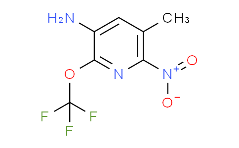 3-Amino-5-methyl-6-nitro-2-(trifluoromethoxy)pyridine