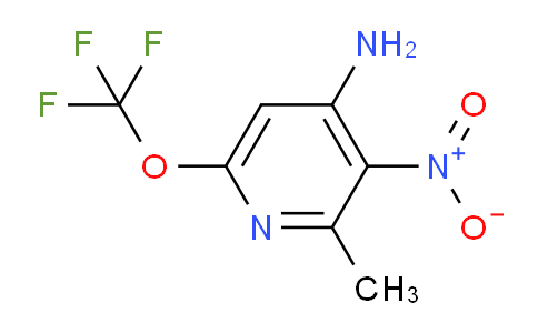 4-Amino-2-methyl-3-nitro-6-(trifluoromethoxy)pyridine