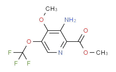 Methyl 3-amino-4-methoxy-5-(trifluoromethoxy)pyridine-2-carboxylate