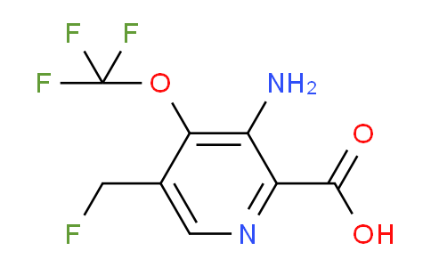 AM192158 | 1806002-78-7 | 3-Amino-5-(fluoromethyl)-4-(trifluoromethoxy)pyridine-2-carboxylic acid