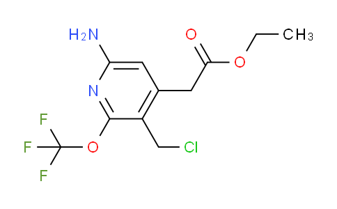 AM19216 | 1803989-04-9 | Ethyl 6-amino-3-(chloromethyl)-2-(trifluoromethoxy)pyridine-4-acetate