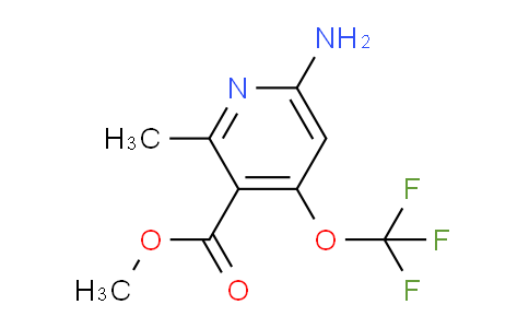 Methyl 6-amino-2-methyl-4-(trifluoromethoxy)pyridine-3-carboxylate