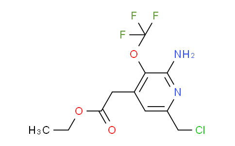 AM19218 | 1806128-41-5 | Ethyl 2-amino-6-(chloromethyl)-3-(trifluoromethoxy)pyridine-4-acetate