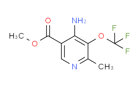 AM192181 | 1803629-15-3 | Methyl 4-amino-2-methyl-3-(trifluoromethoxy)pyridine-5-carboxylate