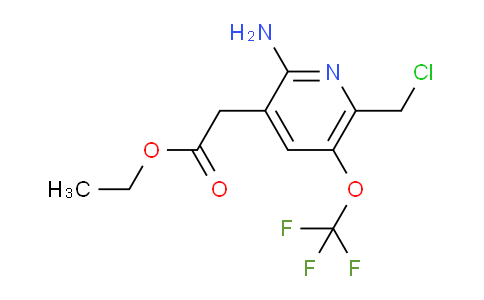 AM19222 | 1803989-06-1 | Ethyl 2-amino-6-(chloromethyl)-5-(trifluoromethoxy)pyridine-3-acetate