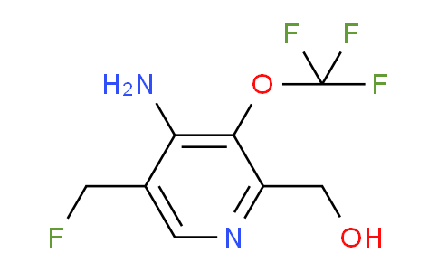 AM192231 | 1804613-70-4 | 4-Amino-5-(fluoromethyl)-3-(trifluoromethoxy)pyridine-2-methanol