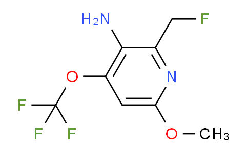 AM192235 | 1803641-98-6 | 3-Amino-2-(fluoromethyl)-6-methoxy-4-(trifluoromethoxy)pyridine