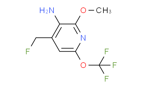 AM192236 | 1803933-66-5 | 3-Amino-4-(fluoromethyl)-2-methoxy-6-(trifluoromethoxy)pyridine