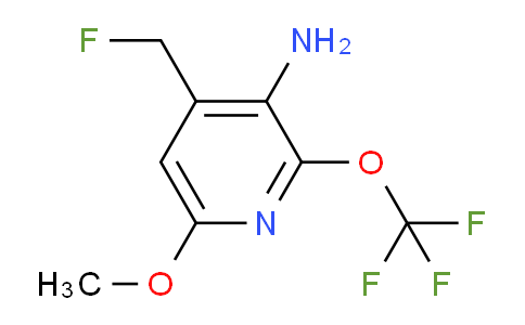 AM192242 | 1804386-47-7 | 3-Amino-4-(fluoromethyl)-6-methoxy-2-(trifluoromethoxy)pyridine