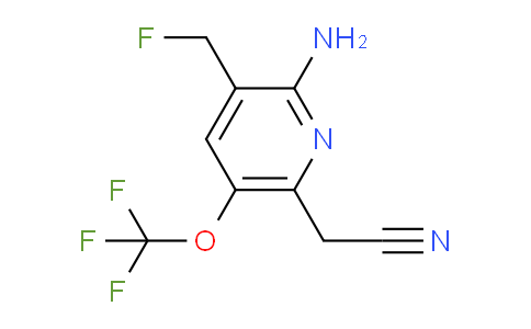 AM192245 | 1804613-04-4 | 2-Amino-3-(fluoromethyl)-5-(trifluoromethoxy)pyridine-6-acetonitrile