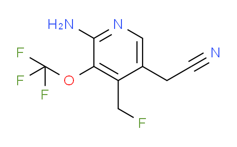 AM192248 | 1804613-15-7 | 2-Amino-4-(fluoromethyl)-3-(trifluoromethoxy)pyridine-5-acetonitrile
