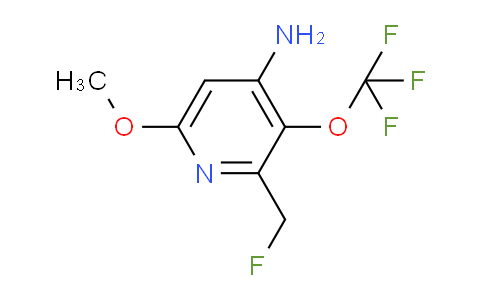 AM192249 | 1804386-50-2 | 4-Amino-2-(fluoromethyl)-6-methoxy-3-(trifluoromethoxy)pyridine