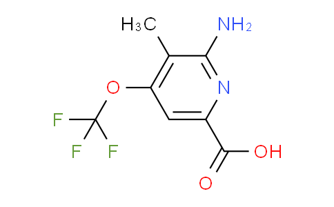 AM192250 | 1804527-17-0 | 2-Amino-3-methyl-4-(trifluoromethoxy)pyridine-6-carboxylic acid