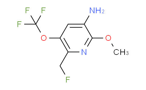 AM192255 | 1804575-12-9 | 3-Amino-6-(fluoromethyl)-2-methoxy-5-(trifluoromethoxy)pyridine