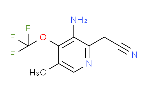 AM192258 | 1804023-12-8 | 3-Amino-5-methyl-4-(trifluoromethoxy)pyridine-2-acetonitrile