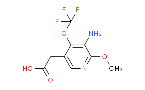 AM192273 | 1804431-45-5 | 3-Amino-2-methoxy-4-(trifluoromethoxy)pyridine-5-acetic acid