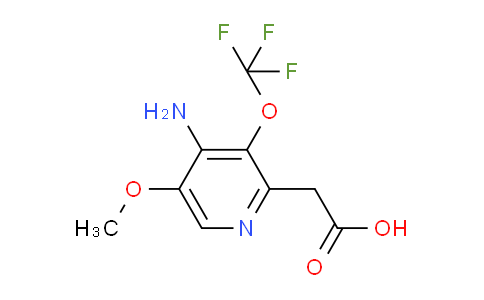 AM192289 | 1804431-57-9 | 4-Amino-5-methoxy-3-(trifluoromethoxy)pyridine-2-acetic acid