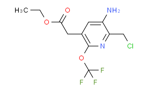 AM19229 | 1804540-40-6 | Ethyl 3-amino-2-(chloromethyl)-6-(trifluoromethoxy)pyridine-5-acetate