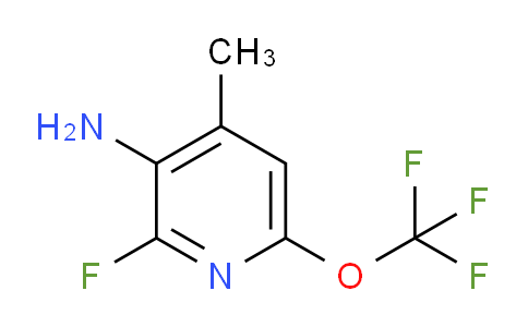 AM192290 | 1803642-54-7 | 3-Amino-2-fluoro-4-methyl-6-(trifluoromethoxy)pyridine