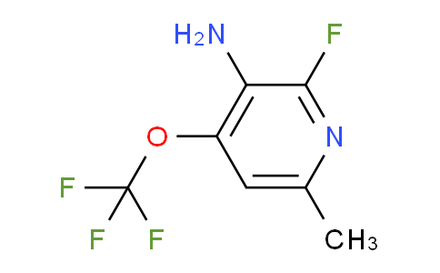 AM192293 | 1804015-45-9 | 3-Amino-2-fluoro-6-methyl-4-(trifluoromethoxy)pyridine