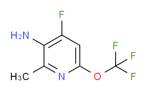 AM192294 | 1804446-53-4 | 3-Amino-4-fluoro-2-methyl-6-(trifluoromethoxy)pyridine