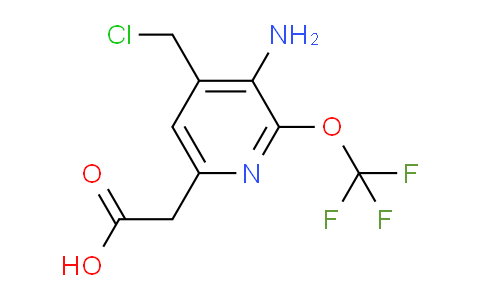 AM192304 | 1803656-17-8 | 3-Amino-4-(chloromethyl)-2-(trifluoromethoxy)pyridine-6-acetic acid