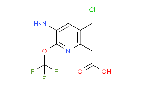 AM192308 | 1806216-64-7 | 3-Amino-5-(chloromethyl)-2-(trifluoromethoxy)pyridine-6-acetic acid