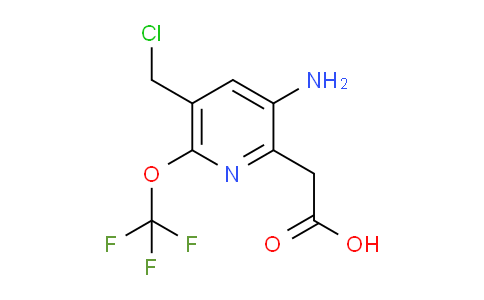 AM192309 | 1806235-81-3 | 3-Amino-5-(chloromethyl)-6-(trifluoromethoxy)pyridine-2-acetic acid