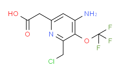 AM192310 | 1806216-73-8 | 4-Amino-2-(chloromethyl)-3-(trifluoromethoxy)pyridine-6-acetic acid