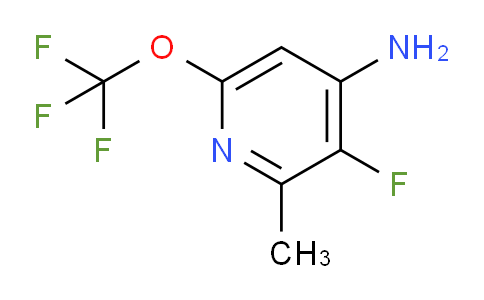 AM192313 | 1803479-47-1 | 4-Amino-3-fluoro-2-methyl-6-(trifluoromethoxy)pyridine