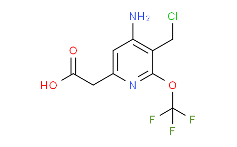AM192314 | 1806106-11-5 | 4-Amino-3-(chloromethyl)-2-(trifluoromethoxy)pyridine-6-acetic acid
