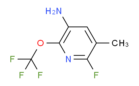 5-Amino-2-fluoro-3-methyl-6-(trifluoromethoxy)pyridine