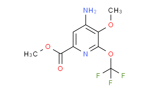 AM192329 | 1806114-21-5 | Methyl 4-amino-3-methoxy-2-(trifluoromethoxy)pyridine-6-carboxylate