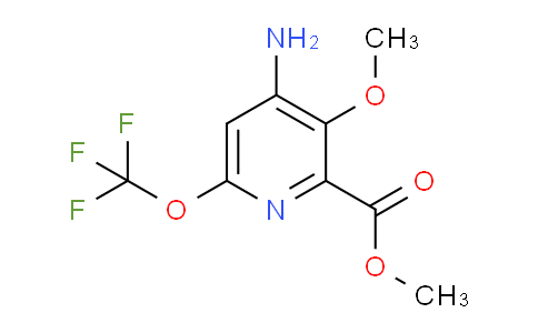 AM192334 | 1804021-34-8 | Methyl 4-amino-3-methoxy-6-(trifluoromethoxy)pyridine-2-carboxylate