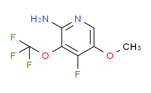 2-Amino-4-fluoro-5-methoxy-3-(trifluoromethoxy)pyridine