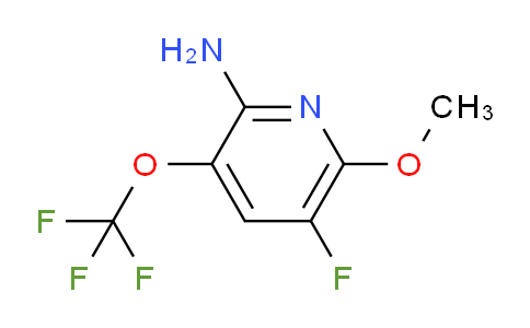 2-Amino-5-fluoro-6-methoxy-3-(trifluoromethoxy)pyridine