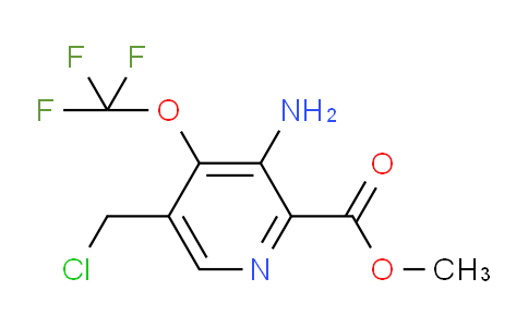 Methyl 3-amino-5-(chloromethyl)-4-(trifluoromethoxy)pyridine-2-carboxylate